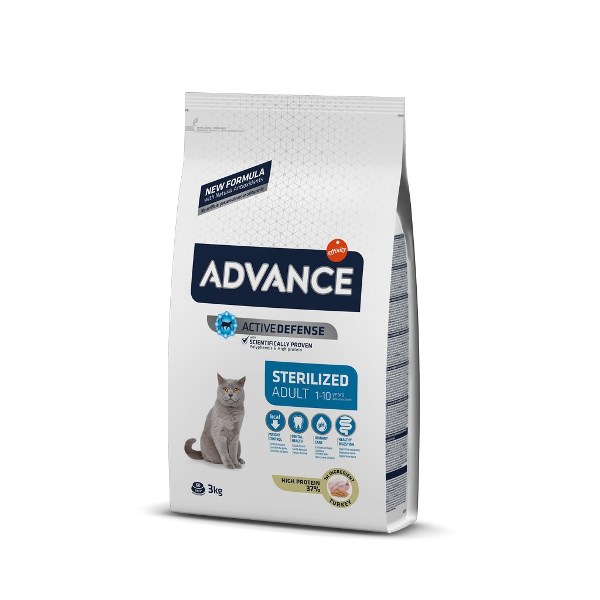 Advance Hindili Kısır Kedi Maması 3 kg
