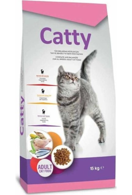 Catty Tavuklu Yetişkin Kedi Maması 15 kg
