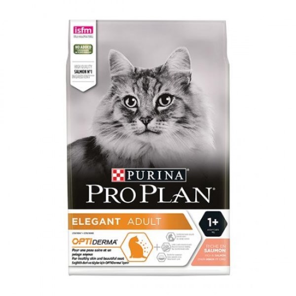 Pro Plan Adult Elegant Somonlu Yetişkin Kedi Maması 3 Kg
