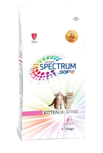 SPECTRUM KITTEN 38 YAVRU KEDİ MAMASI 12KG