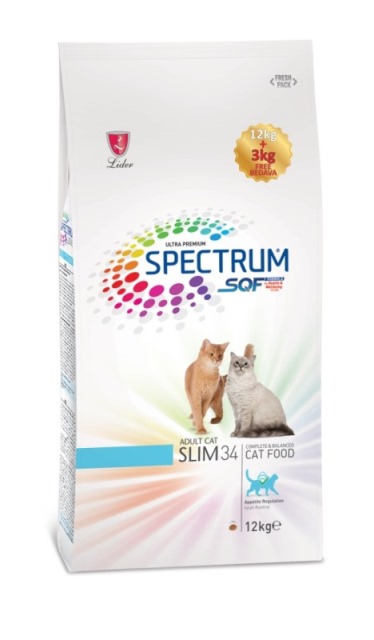 SPECTRUM SLİM 34 YETİŞKİN KEDİ MAMASI 12 KG