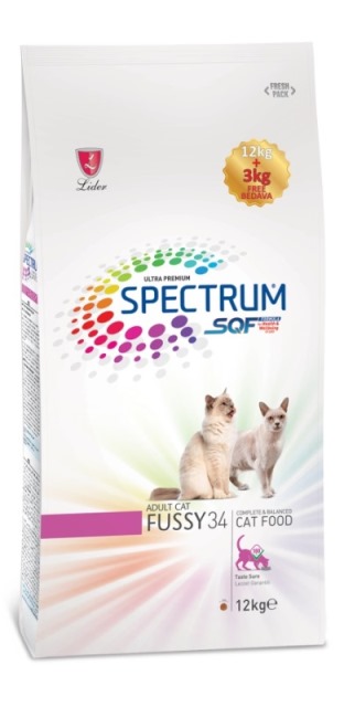 SPECTRUM FUSSY 34 YETİŞKİN KEDİ MAMASI 12 KG