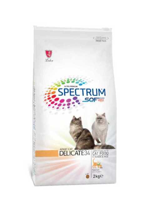 SPECTRUM DELİCATE 34 YETİŞKİN KEDİ MAMASI 2 KG