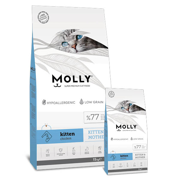 Molly Yavru Kedi Maması 2 Kg