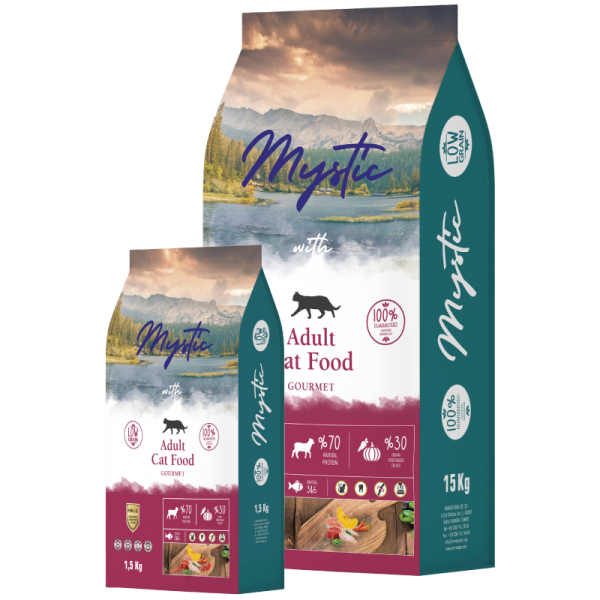 Mystic Gurme Yetişkin Kedi Maması 1.5 Kg