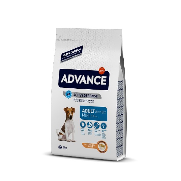 Advance Tavuklu Mini Irk Yetişkin Köpek Maması 3 kg