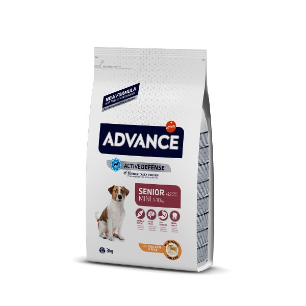 Advance Mini Irk Yaşlı Köpek Maması 3 kg