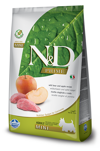 N&D Prime Adult Domuz Etli Mini Irk Yetişkin Köpek Maması 2.5 Kg