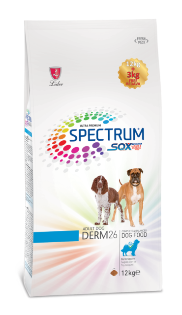 SPECTRUM DERM 26 YETİŞKİN KÖPEK MAMASI 12 KG