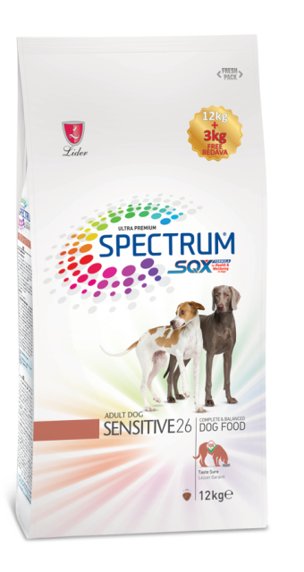 SPECTRUM SENSITIVE 26 YETİŞKİN KÖPEK MAMASI 12 KG