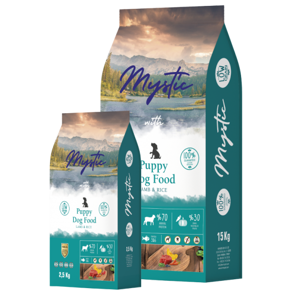 Mystic Kuzu Etli Yavru Köpek Maması 2.5 kg