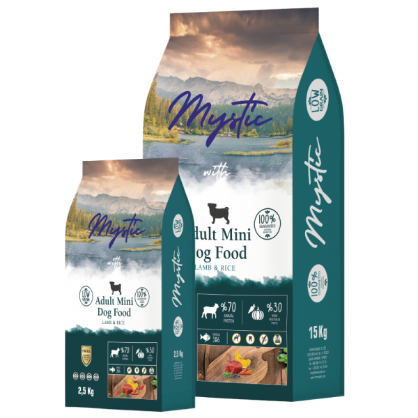 Mystic Kuzu Etli Mini Irk Köpek Maması 2.5 kg