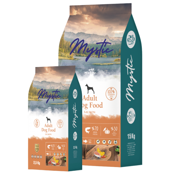 Mystic Somonlu Yetişkin Köpek Maması 2.5 kg