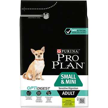 PRO PLAN® Small & Mini Adult Sensitive Digestion OPTIDIGEST® Zengin Kuzu Eti İçeriği