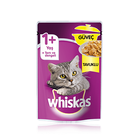 WHISKAS® Güveç Tavuklu Yaş Mama 85 g