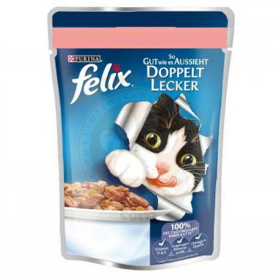 Felix Pouch Somonlu Yaş Kedi Maması 100 Gr