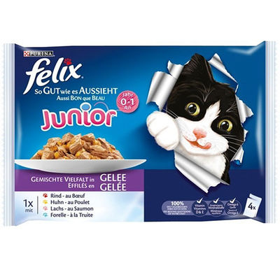 Felix Junior Multibox Yaş Yavru Kedi Maması 100 g