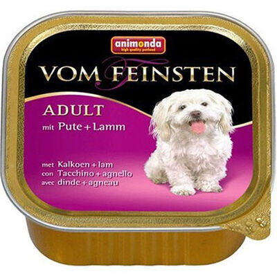 Animonda Vom Feinsten Hindi Yüreği Kuzu Etli Köpek Yaş Maması 150 Gr