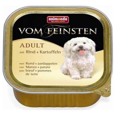 Animonda Vom Feinsten Sığır Etli Patates Köpek Yaş Maması 150 Gr