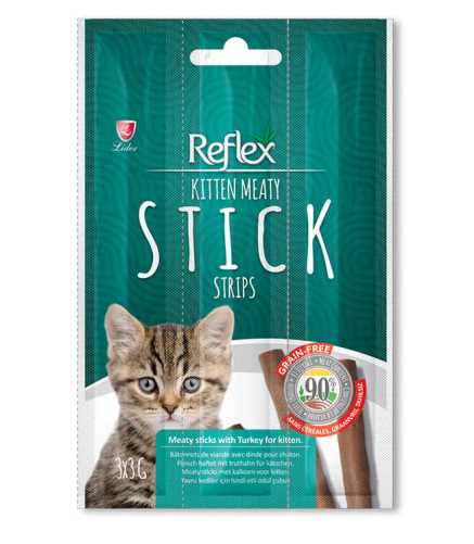 REFLEX KITTEN KEDİ ÖDÜL STICKS 3x5 GR