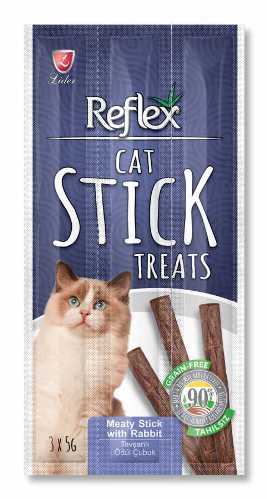 REFLEX KEDİ ÖDÜL STICKS TAVŞANLI 3x5 GR