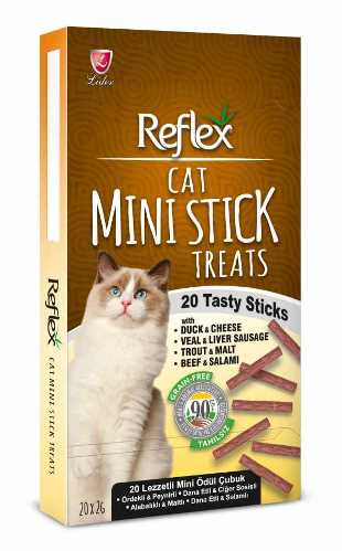 REFLEX KEDİLER İÇİN MİNİ STİCK ATIŞTIRMALIK MAMA 20x2 GR