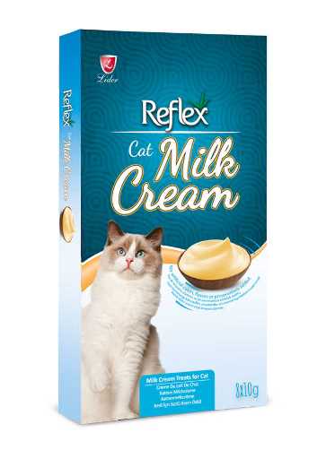 REFLEX KEDİ SIVI ÖDÜL MILK CREAM 8x10 GR