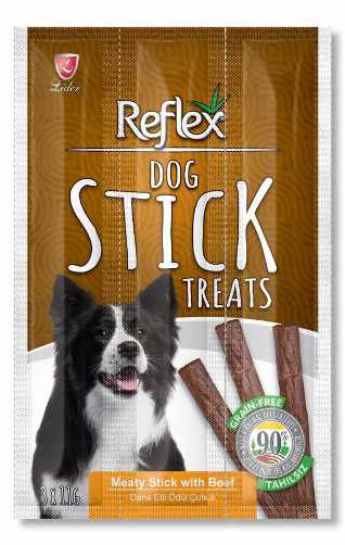 REFLEX KÖPEKLER İÇİN BİFTEKLİ ÖDÜL MAMASI ÇUBUK ŞEKLİNDE 3x11 GR