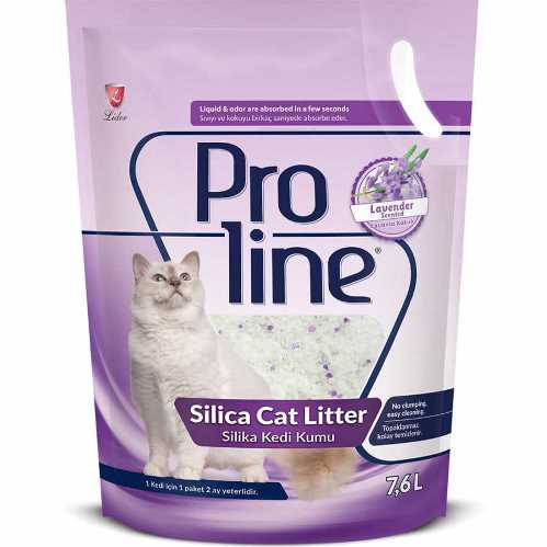 PROLINE SILICA KEDİ KUMU 7,6 LT LAVANTA KOKULU