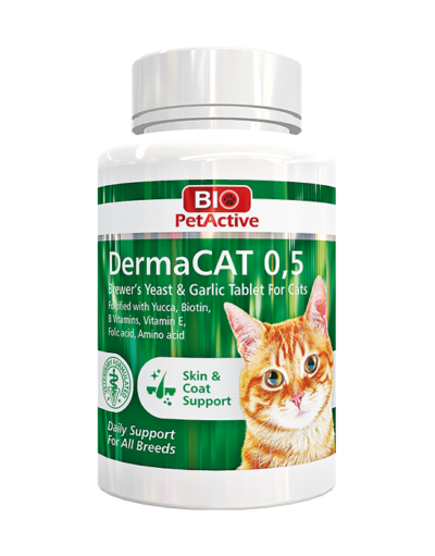 DermaCAT 0,5 | Kediler İçin Bira Mayası Tableti