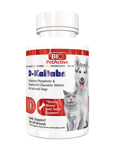 D-Kaltabs | Kedi ve Köpekler için Kalsiyum Tableti