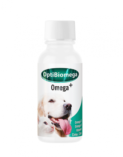 OptiBiomega Omega+ | Kedi ve Köpekler İçin Esansiyel Yağ Asiti Takviyesi