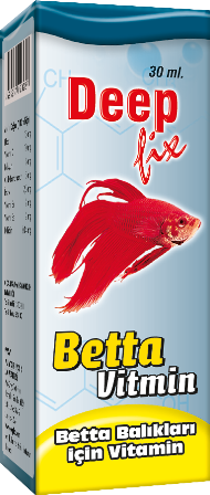 Bettavitmin Beta Balıkları İçin Vitamin Kutu 30 ml