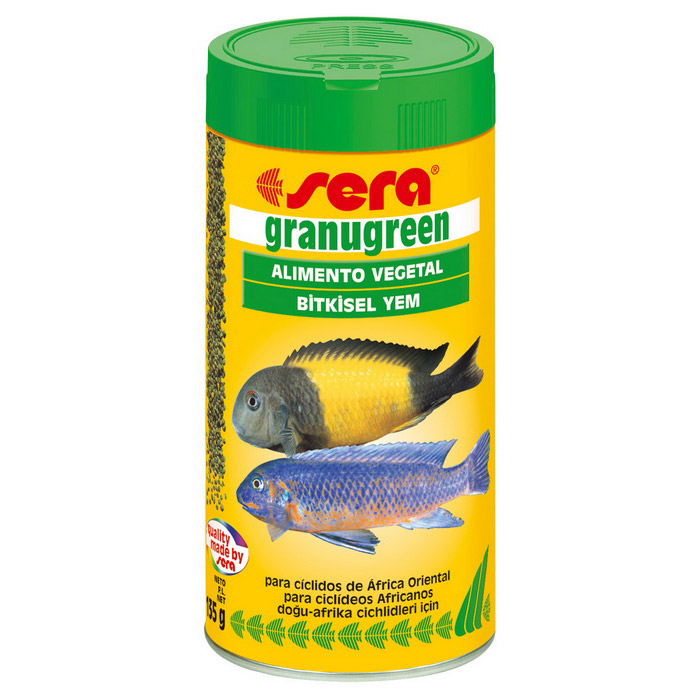 Sera Granugreen Granül Balık Yemi 250 ml