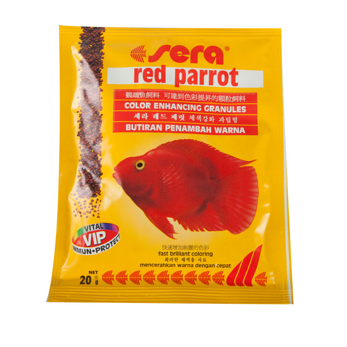 Sera Red Parrot Granül Balık Yemi 20 g