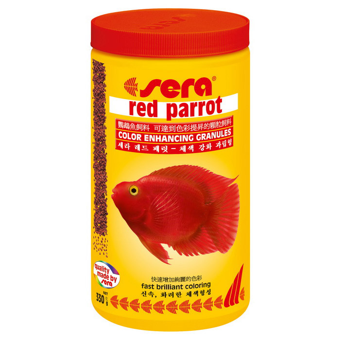 Sera Red Parrot Granül Balık Yemi 1000 ml
