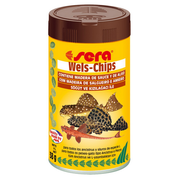 Sera Wels-Chips Balık Yemi 100 ml