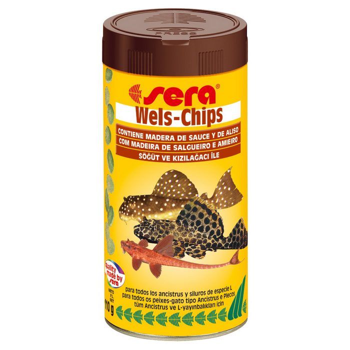 Sera Wels-Chips Balık Yemi 250 ml