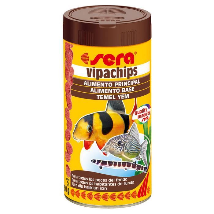 Sera Vipachips Chips Balık Yemi 250 ml