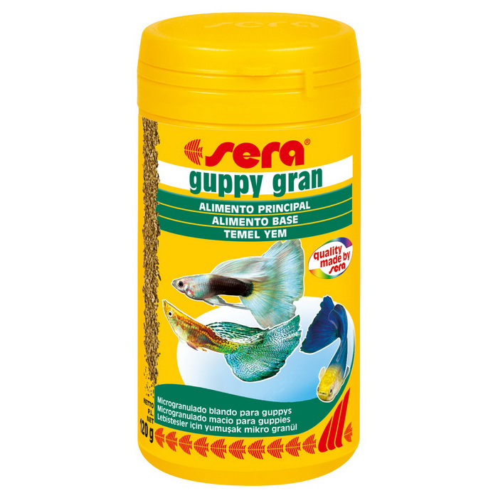 Sera Guppy Gran Granül Balık Yemi 250 ml