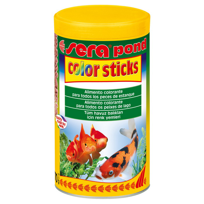 Sera Pond Color Sticks Havuz Balığı Sticks Renk Yemi 1000 ml