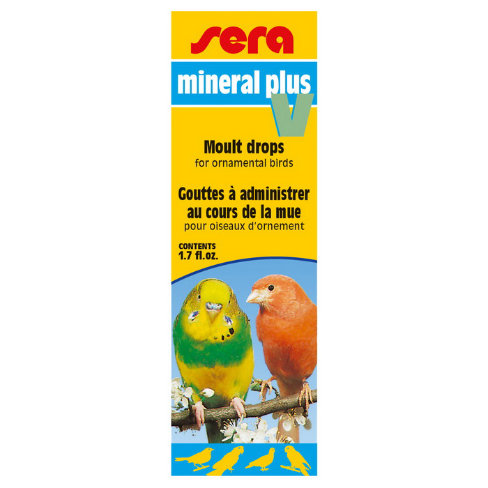Sera Mineral Plus V Kuş Minerali 50 ml