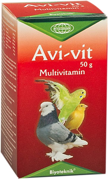 Biyoteknik Avi-Vit Kuşlar İçin Multivitamin 50g