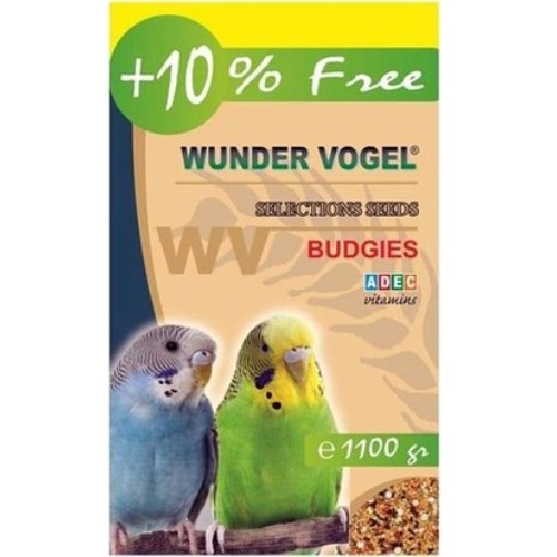 Wunder Vogel Aromalı Muhabbet Kuşu Yemi 1,100 Gr