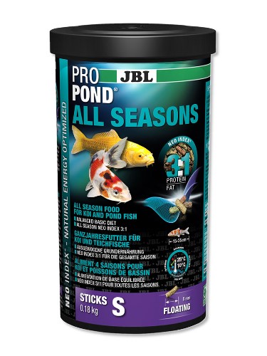 JBL PROPOND ALL SEASONS 4 MEVSİM ÇUBUK YEM 1L 0,18KG