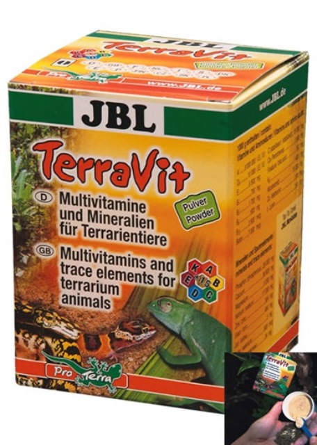 JBL TERRAVIT MULTI VİTAMİN TOZ 100 g.