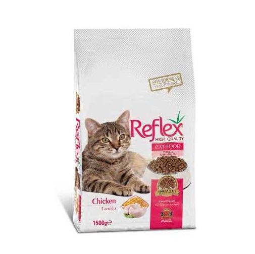 REFLEX TAVUKLU YETİŞKİN KEDİ MAMASI 15 KG