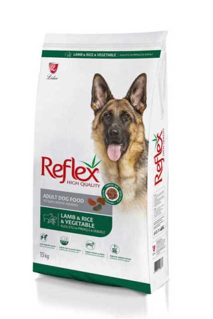 REFLEX LAMB&RICE VEGATABLE ADULT DOG FOOD 15KG