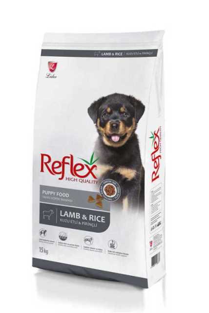 REFLEX PUPPY LAMB & RICE DOG FOOD 15 KG