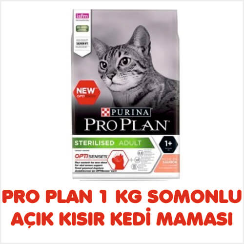 PRO PLAN 1 KG SOMONLU AÇIK KISIR KEDİ MAMASI